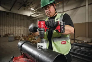 Дрель-шуруповерт аккумуляторный MILWAUKEE, M18 FDD3-402C, 158Нм (+ зарядное устройство, 2 аккумулятора Х 4Ач, кейс) №17