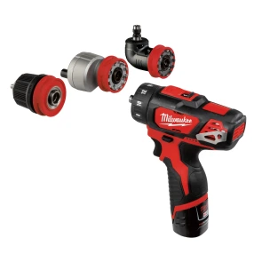 Дрель-шуруповерт аккумуляторный MILWAUKEE, M12 BDDXKIT-202C (+ заряд.устройство, 2 акум.Х 2Ач, 3 насадки, HD кейс) №14