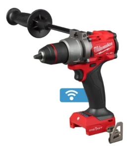 Дрель-шуруповерт аккумуляторный с ударом MILWAUKEE, M18 ONEPD3-0X, 158Нм (+ клипса для ремня, боковая ручка, HD кейс) №5