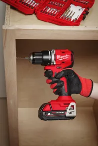 Дрель-шуруповерт аккумуляторная бесщеточная MILWAUKEE M18 BLDDRC-202C 61Нм (+ заряд.устройство, 2 акум., HD кейс) №17