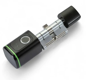 456862 Розумний замок Bluetooth на сердечник для дверей Tervix Pro Line Smart door Lock BT №14