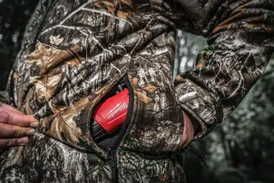 Куртка с подогревом MILWAUKEE, M12 HJCAMO6-0 (XXL), камуфляжная (размер XXL) №13