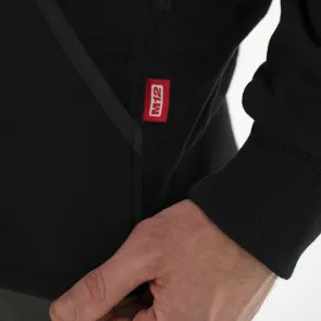 Толстовка с подогревом с капюшоном MILWAUKEE M12 HHBL4-0 (L), черная (размер L) №12