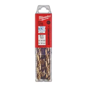 Сверло по металлу HSS-Co MILWAUKEE, DIN338, диаметр 12,0х150х101мм, (5шт), пластиковая коробка №1