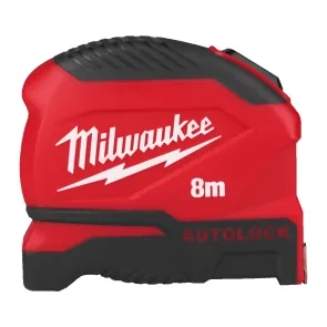 Рулетка AUTOLOCK MILWAUKEE (Gen 2), 8м (25мм) №1