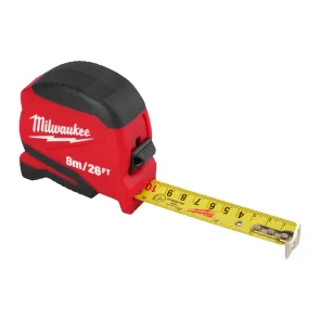 Рулетка Pro Compact MILWAUKEE (Gen 2), 8м/26фт, (25мм) №2