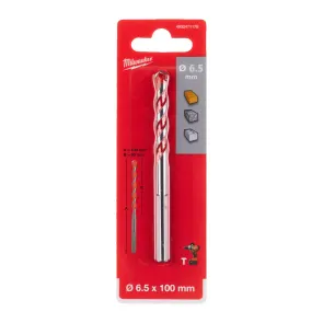 Свердло по бетону MILWAUKEE PREMIUM O6,5x100х50мм №2