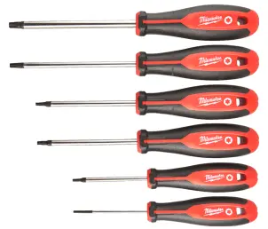 Набір викруток магнітних MILWAUKEE з тригранною рукояткою TORX (6шт) №1