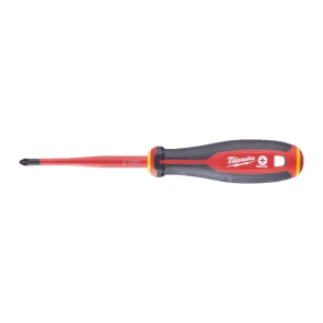 Отвертка VDE диэлектрическая MILWAUKEE, PZ2 х 100мм №1