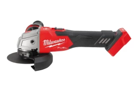 Угловая шлифмашина аккумуляторная MILWAUKEE, M18 FSAGV125XB-0, диаметр 125 мм (3500 8500 об/мин) (+ защитный кожух, антивибр