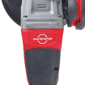 Угловая шлифмашина аккумуляторная MILWAUKEE, M18 FSAGV125XB-0, диаметр 125 мм (3500 8500 об/мин) (+ защитный кожух, антивибр №13