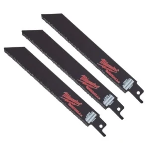 Полотно для шабельної пили TC GRIT MILWAUKEE, 150мм, (3шт) (чавун, абразивні матеріали, фіберглас) №1
