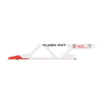 Полотно для сабельной пилы FLUSH CUT MILWAUKEE, 305/ шаг зуба 5,0мм, (древесина)