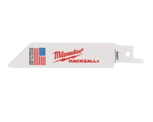 Полотно для шаб. пили HACKZALL MILWAUKEE, 100мм/ крок зуба 1,0мм, (5шт), (універсальні) №2