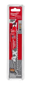 Холст для шаб. пилы AX CARBIDE MILWAUKEE, 150мм/шаг зуба 5мм, (древесина с гвоздями) №2