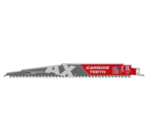 Полотно для сабельных пил AX CARBIDE MILWAUKEE, 230х5мм, (древесина с гвоздями) №1