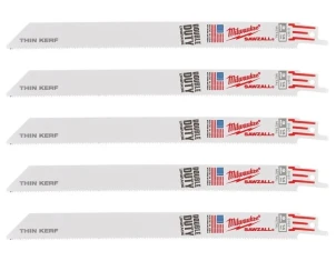 Полотно для сабельных пил THIN KERF MILWAUKEE, 230х1,8мм, (5шт), (Металл) №1