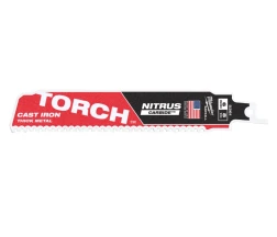 Полотно для сабельных пил TORCH CARBIDE NITRUS MILWAUKEE, 150х3,1мм, (Металл)