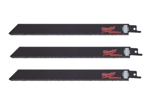 Полотно для сабельных пил Carbide Grit MILWAUKEE, 230мм, (3шт) (чугун, абразивные материалы, фибергласс) №1