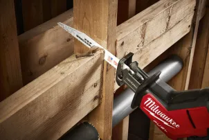 Полотно для сабельных пил WRECKER MILWAUKEE, 230х3,6/2,3мм, (5шт), (Металл, древесина с гвоздями) №3