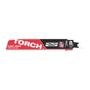 Полотно для сабельных пил TORCH CARBIDE NITRUS MILWAUKEE, 150х2,5мм, (Металл) №1