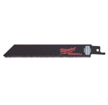 Полотно для сабельных пил Carbide Grit MILWAUKEE, 150мм, (3шт) (чугун, абразивные материалы, фибергласс)