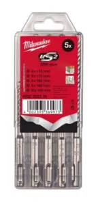 Набір бурів SDS-PLUS M2 MILWAUKEE, (5шт) №1