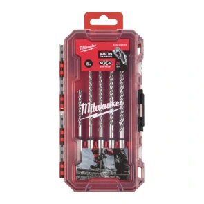 Набор буров SDS-PLUS MX4 Set 2 (5шт), пластиковый кейс №1
