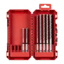 Набір бурів SDS-PLUS MX4 MILWAUKEE Set 2, (7шт), пластиковий кейс