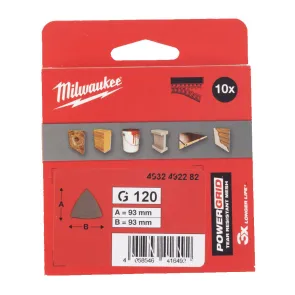 листовые сетчатые MESH 93 X 93 H&L GR 120 MILWAUKEE - 10 ед. №1