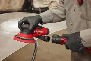 Шлифмашина эксцентриковая аккумуляторная MILWAUKEE M12 FROS2.5-502X O150мм (ЗУ+2акум.Х5Аг+HD кейс) №7