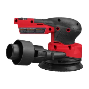 Шлифмашина эксцентриковая бесщеточная аккумуляторная MILWAUKEE M18 FROS125-0B O125мм (в сумке для инструментов) №5