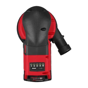 Шлифмашина эксцентриковая бесщеточная аккумуляторная MILWAUKEE M18 FROS125-0B O125мм (в сумке для инструментов) №6