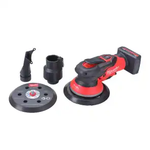 Шлифмашина эксцентриковая аккумуляторная MILWAUKEE M12 FROS2.5-502X O150мм (ЗУ+2акум.Х5Аг+HD кейс) №10