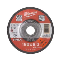 Шлифовальный диск по металлу SG 27/150х6 PRO+ (1 шт) (заказ кратно 10 шт)