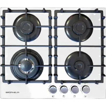 Варочная поверхность GPG 6254 WF газ стекло.чугун WOK (GRUNHELM)