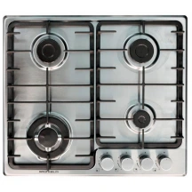 Варочная поверхность GPG 6355 IF газ нерж.сталь чугун WOK (GRUNHELM)