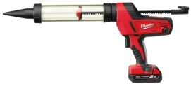 Пістолет для герметиків MILWAUKEE C18 PCG/400T-201B 400 мл 4933441812 (+ заряд.пристрій, 1 акум., пластик. туба, в сумці для інс