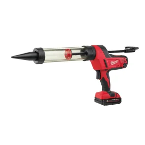 Пистолет для герметиков MILWAUKEE C18 PCG/400T-201B 400 мл 4933441812 (+ заряд.устройство, 1 акум., пластик. туба, в сумке для инс №2