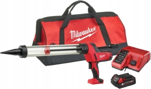 Пістолет для герметиків акумуляторний MILWAUKEE C18 PCG/600T-201B 600 мл 4933441808 (+1 акумулятор, зарядний пристрій, пластиков №2