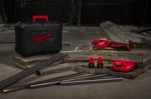 Акумуляторний труборіз по неіржав. сталі MILWAUKEE M12PCSS-202C (+2 акумулятори, зарядний пристрій, HD кейс) №13