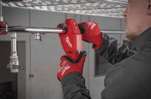 Акумуляторний труборіз по неіржав. сталі MILWAUKEE M12PCSS-202C (+2 акумулятори, зарядний пристрій, HD кейс) №14