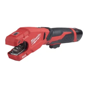 Акумуляторний труборіз по неіржав. сталі MILWAUKEE M12PCSS-202C (+2 акумулятори, зарядний пристрій, HD кейс) №16