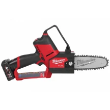 Пила цепная аккумуляторная шина 15 см MILWAUKEE M12 FUEL FHS-602X (+ зарядное устройство, 2 акум., HD кейс)