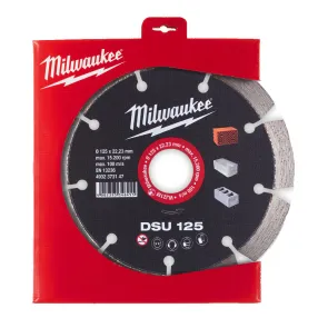Диск алмазный MILWAUKEE DSU 125, O125мм №5