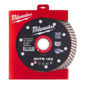 Диск алмазный MILWAUKEE DHTS 125, 125мм №8