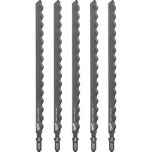 Полотна Для лобзика T313AW MILWAUKEE, 155мм, (5шт), (изоляционные материалы)