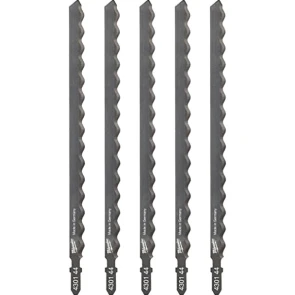 Полотна для лобзіка T313AW MILWAUKEE, 155мм, (5шт), (ізоляційні матерали) №1