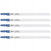 Полотна Для лобзика T718AF Bi-Metal MILWAUKEE, 155мм/шаг зуба 1,0мм, (5шт), (универсальные)