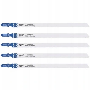 Полотна Для лобзика T718AF Bi-Metal MILWAUKEE, 155мм/шаг зуба 1,0мм, (5шт), (универсальные) №1
